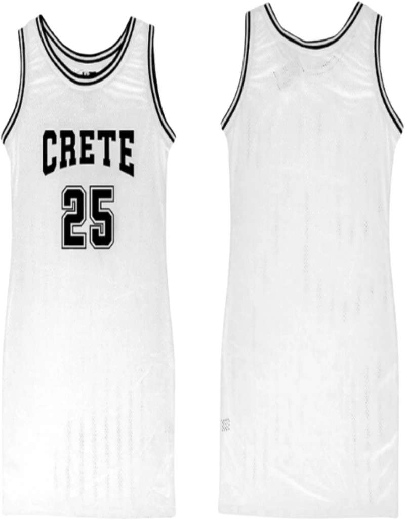 Φόρεμα Αθλητικό Αμάνικο Crete 525693-Λευκό