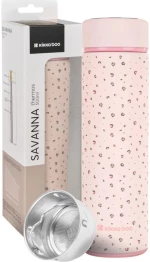 Pink, Βρεφικό Θερμός Υγρών Savvana Ανοξείδωτο 500ml Kikka Boo