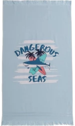 Παιδική Πετσέτα Θαλάσσης Dangerous Light Blue
