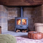 Charnwood All New Island III Σόμπα Ξύλου - Almond