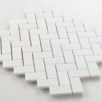Ivy Space 28.7x28.7cm Πλακάκι Herringbone Thassos Mini Γυαλιστερό