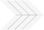 Ivy Space 23x30.5cm Πλακάκι Chevron Thassos White Γυαλιστερό