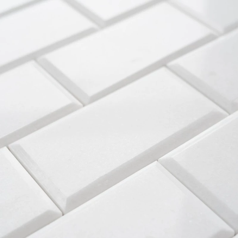 Ivy Space Πλακάκι Μαρμάρου Thassos White Premium 30.5x30.5x1 cm, Ματ