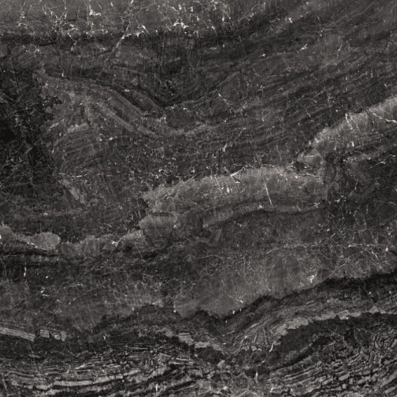 Ivy Space Πλακάκι Μαρμάρου Universal Black 30.5x61x1 cm, Γυαλιστερό