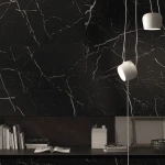 Ivy Space Πλακάκι Μαρμάρου Nero Marquina 40x40x1 cm, Ματ