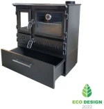 Caliskan 214-3D ενεργειακή σόμπα ξύλου με φούρνο BOX
