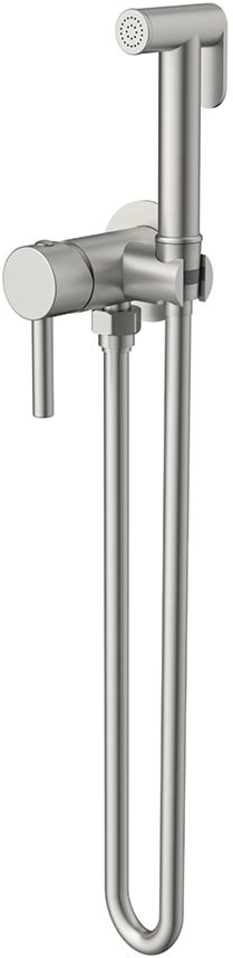 Orabella Diana Set Brushed nickel - Σετ σύστημα Μπιντέ με ορειχάλκινο ντουζ
