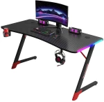 Gaming desk No brand D2209  4 in 1  RGB  Black - 74001
