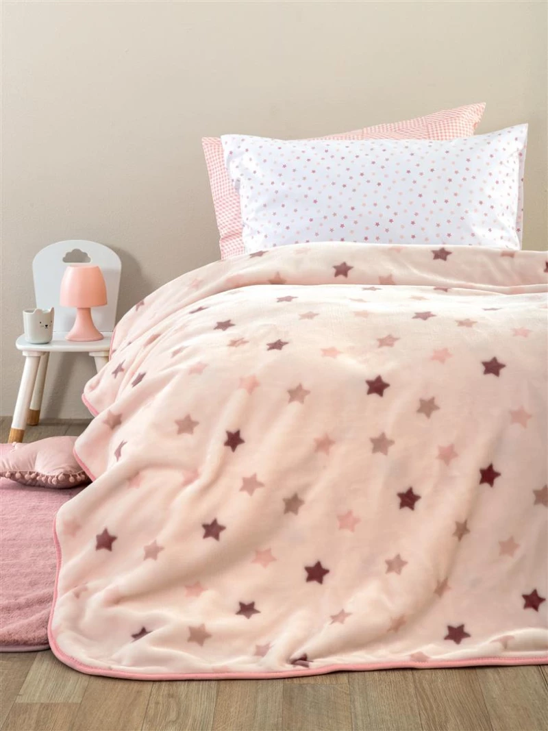 Κουβέρτα βελουτέ bebe Palamaiki BV728 Κούνιας 110 x 140