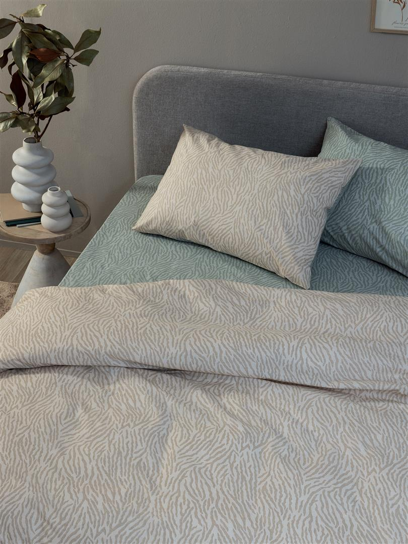 Σετ Σεντόνια Palamaiki FL6286 Βαμβακερά                - Υπέρδιπλο Λάστιχο 170 x 200