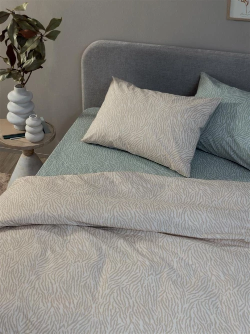 Σετ Σεντόνια Palamaiki FL6286 Βαμβακερά                - Υπέρδιπλο Λάστιχο 170 x 200