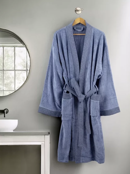 Μπουρνούζι Reiven Μπλε Extra Large