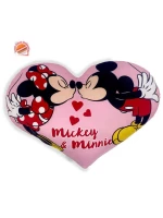 Μαξιλάρι 3D Disney Home Mickey & Minnie 15 40 cm Pink 100% Velboa - -