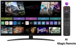 TV Set|LG|43"|4K/Smart|3840x2160|Wireless LAN|Bluetooth|webOS|Black|43NANO81A3A
