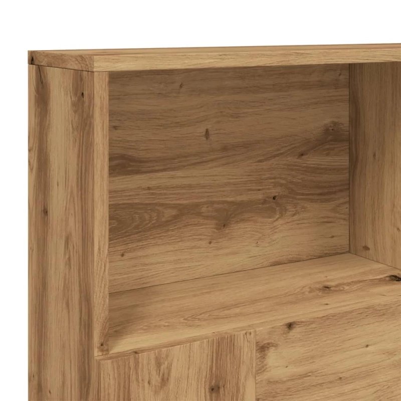 vidaXL Κεφαλάρι Ντουλάπι Χειροποίητο Δρυς 140x19x103,5 εκ.