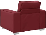 vidaXL Καναπές Κόκκινο 99 x 78 x 84 εκ. ύφασμα