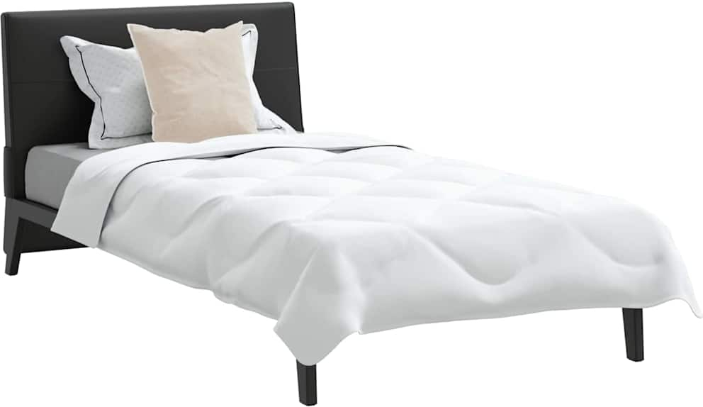 vidaXL Καλοκαιρινό Παπλωματοθήκη με μαξιλάρι 2 pcs Λευκό Μικροΐνες