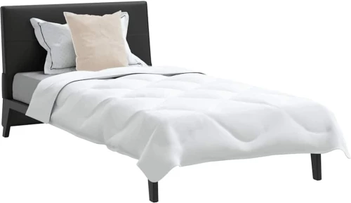 vidaXL Καλοκαιρινό Παπλωματοθήκη με μαξιλάρι 2 pcs Λευκό Μικροΐνες