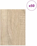 vidaXL Διακοσμητικά Πάνελ 50 pcs Sonoma Δρυς 15 x 21 x 0.3 εκ