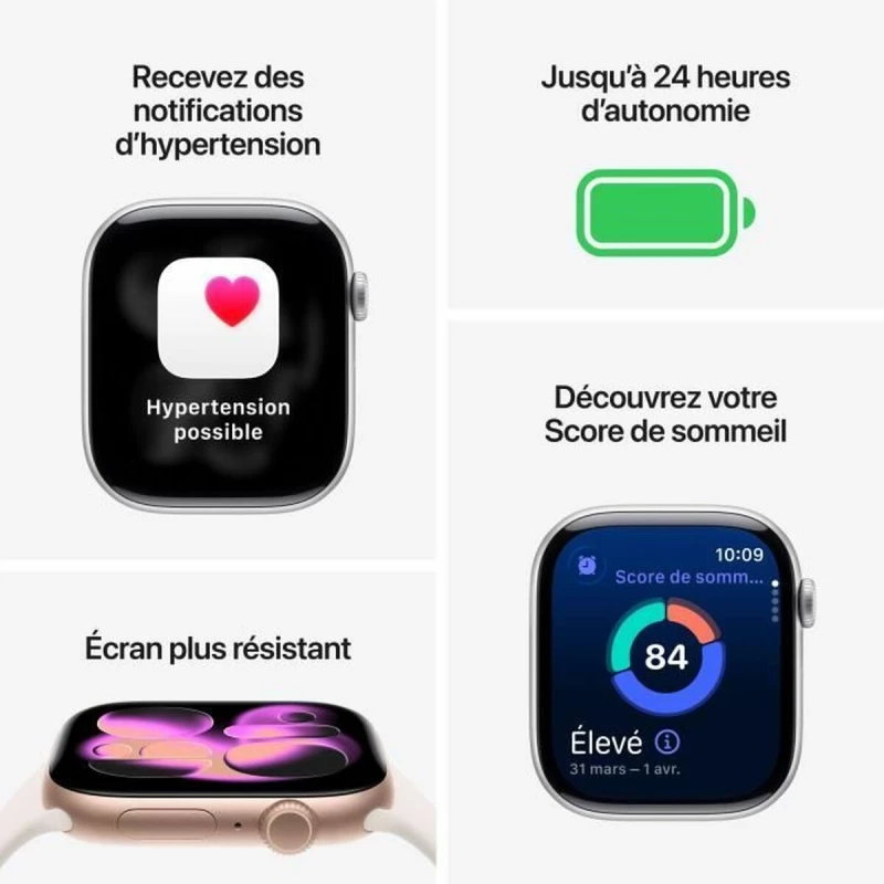 Smartwatch Apple Ασημί 46 mm