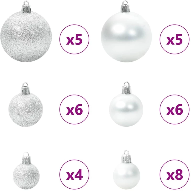 vidaXL Λεπτό Χριστουγεννιάτικο Δέντρο με 150 LED Πράσινο 150 cm