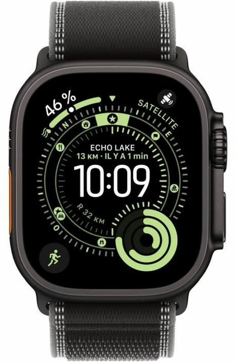 Smartwatch Apple Μαύρο 49 mm