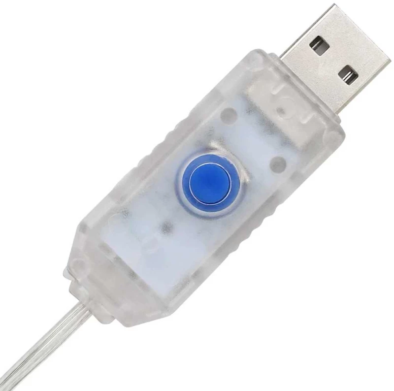 vidaXL 3D Αστέρι με 50 LED Πολύχρωμο 55 x 53.5 x 10 εκ Ακρυλικό