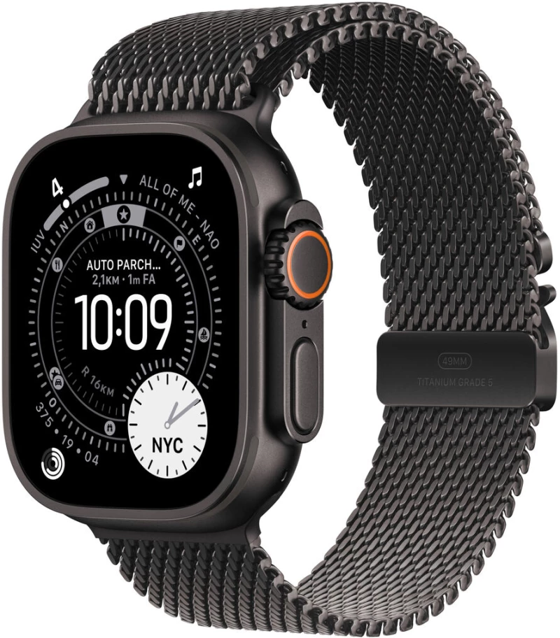 Smartwatch Apple Μαύρο 49 mm