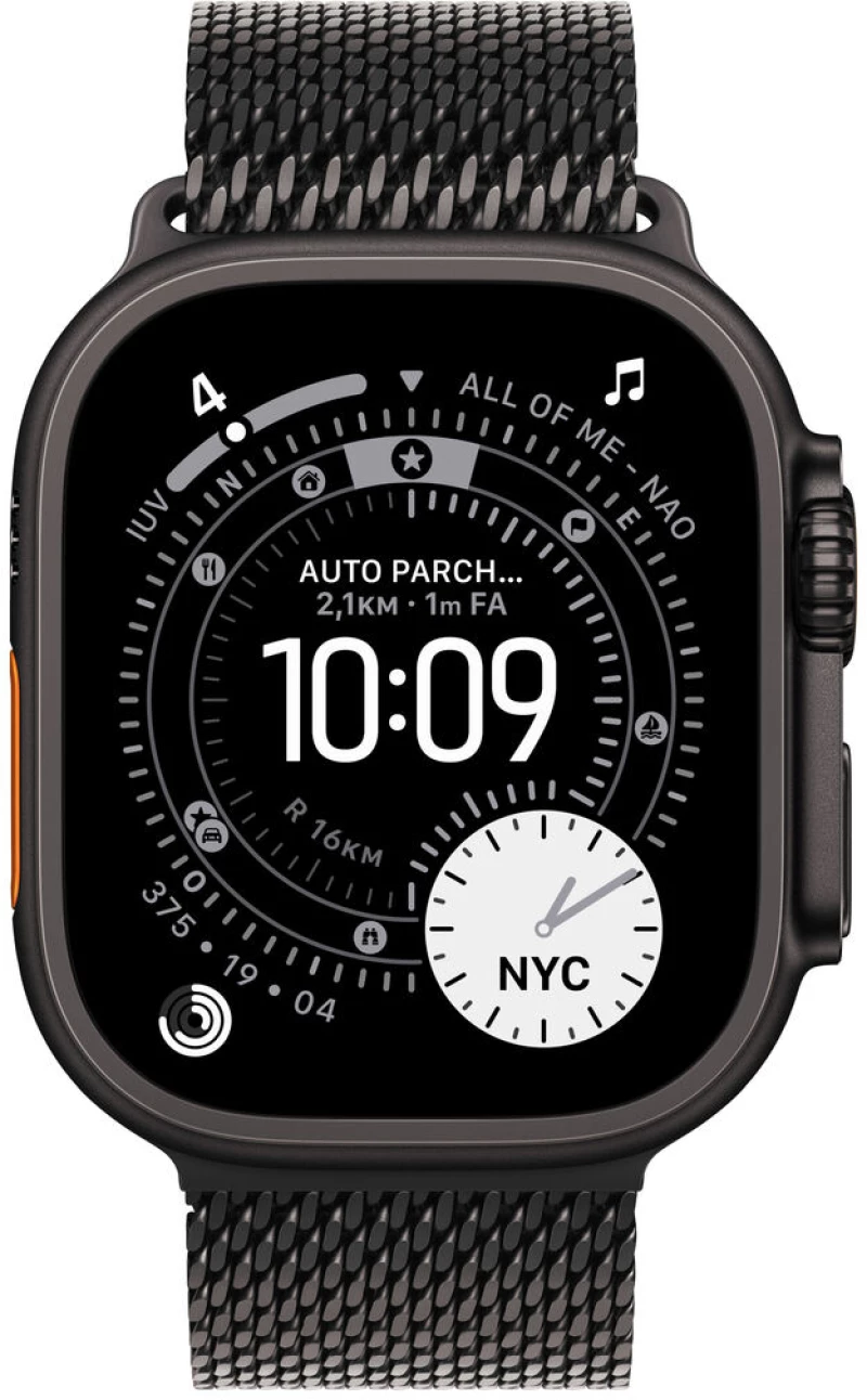 Smartwatch Apple Μαύρο 49 mm