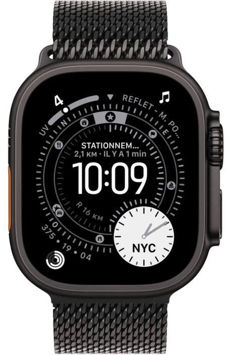 Smartwatch Apple Μαύρο 49 mm
