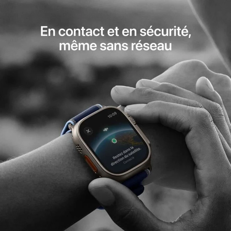 Smartwatch Apple Μαύρο 49 mm