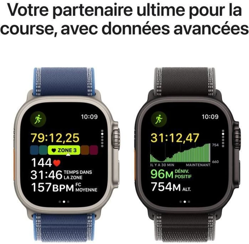 Smartwatch Apple Μαύρο 49 mm