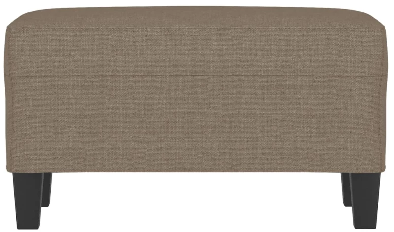 vidaXL Πάγκος Taupe 70 x 35 x 41 εκ. Υφασμάτινος
