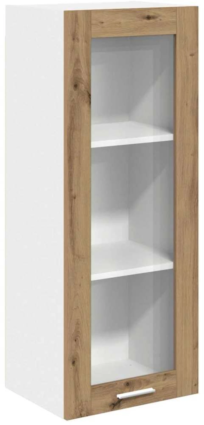vidaXL Κρεμαστό ντουλάπι με πόρτα Riga Artisan Oak 40 x 31 x 100 εκ.