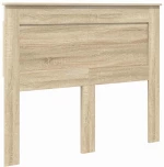 vidaXL Κεφαλάρι με κεφαλάρι Δρύς Sonoma 120 cm Επεξεργασμένο ξύλο