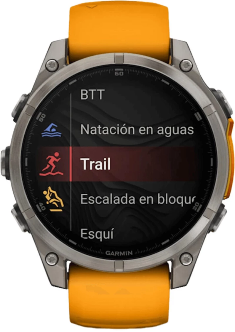 Smartwatch GARMIN Fénix 8 AMOLED Πορτοκαλί 1,4" Ø 46 mm Ø 47 mm