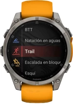Smartwatch GARMIN Fénix 8 AMOLED Πορτοκαλί 1,4" Ø 46 mm Ø 47 mm