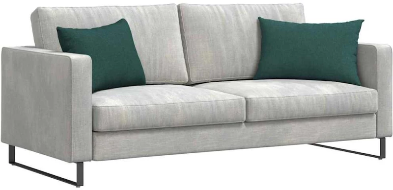 vidaXL Μαξιλάρι Καναπέ 2 pcs Σκούρο Πράσινο 60 x 40 cm ύφασμα