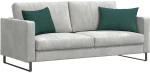 vidaXL Μαξιλάρι Καναπέ 2 pcs Σκούρο Πράσινο 60 x 40 cm ύφασμα