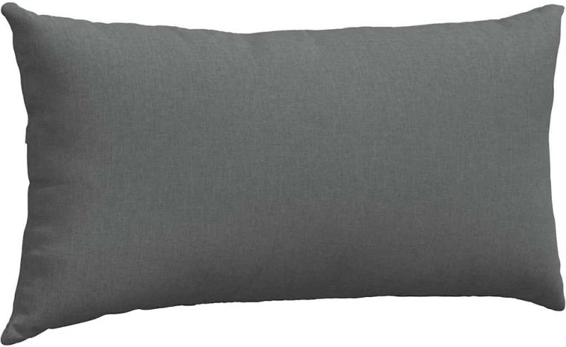 vidaXL Μαξιλάρι Καναπέ 2 pcs Σκούρο Γκρι 80 x 40 cm ύφασμα
