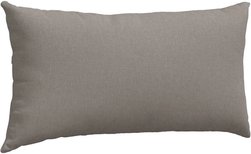 vidaXL Μαξιλάρι Καναπέ 2 pcs Taupe 80 x 40 cm ύφασμα