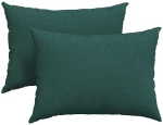 vidaXL Μαξιλάρι Καναπέ 2 pcs Σκούρο Πράσινο 70 x 50 cm ύφασμα