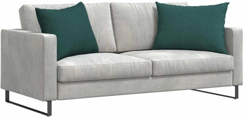 vidaXL Μαξιλάρι Καναπέ 2 pcs Σκούρο Πράσινο 70 x 50 cm ύφασμα
