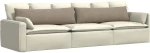 vidaXL Μαξιλάρι Καναπέ 2 pcs Taupe 145 x 40 εκ. ύφασμα