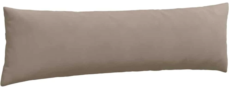 vidaXL Μαξιλάρι Καναπέ 2 pcs Taupe 145 x 40 εκ. ύφασμα