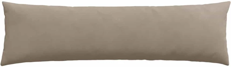 vidaXL Μαξιλάρι Καναπέ 2 pcs Taupe 145 x 40 εκ. ύφασμα
