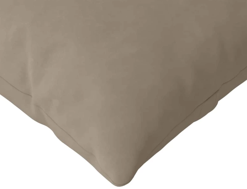 vidaXL Μαξιλάρι Καναπέ 2 pcs Taupe 145 x 40 εκ. ύφασμα