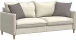 vidaXL Μαξιλάρι Καναπέ 2 pcs Taupe 45 x 45 cm ύφασμα