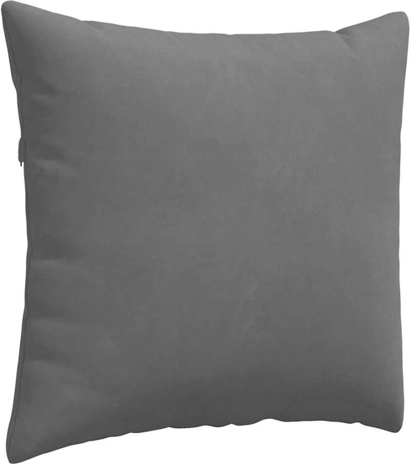 vidaXL Μαξιλάρι Καναπέ 2 pcs Σκούρο Γκρι 45 x 45 cm ύφασμα