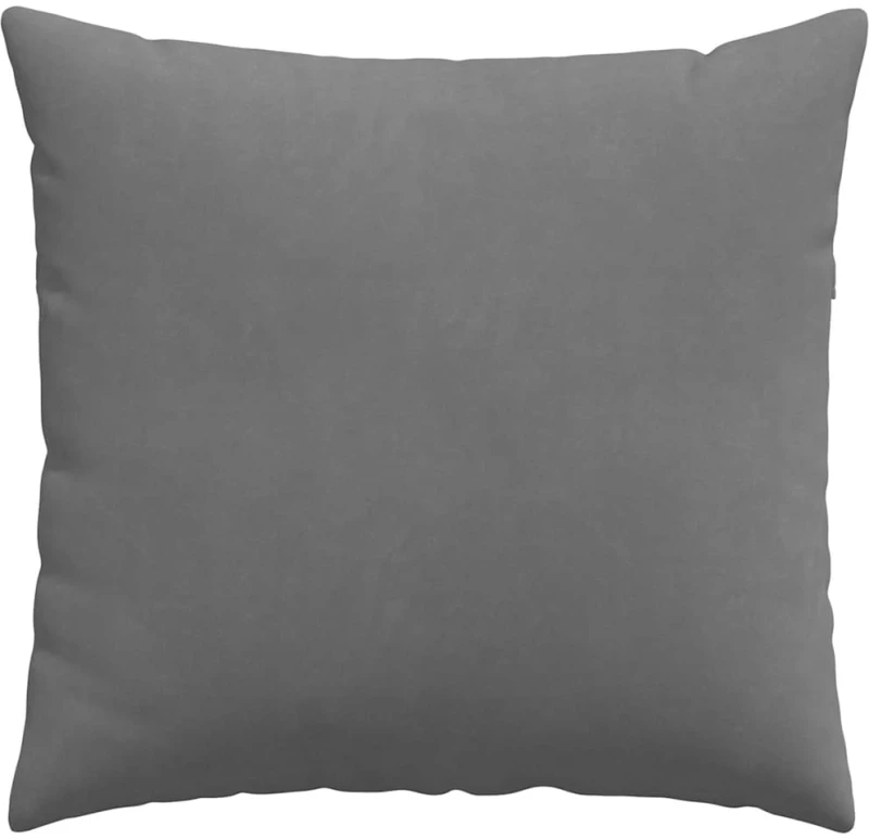 vidaXL Μαξιλάρι Καναπέ 2 pcs Σκούρο Γκρι 45 x 45 cm ύφασμα